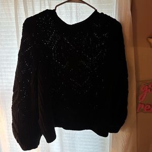MAURICES BLACK SWEATER